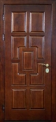 Дверь с отделкой массивом дуба №05