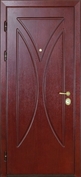 Стальная дверь с отделкой МДФ №15