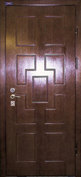Стальная дверь с отделкой МДФ №22