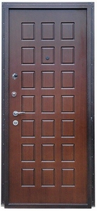 Стальная дверь с отделкой МДФ №30
