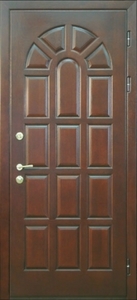 Стальная дверь с отделкой МДФ №09